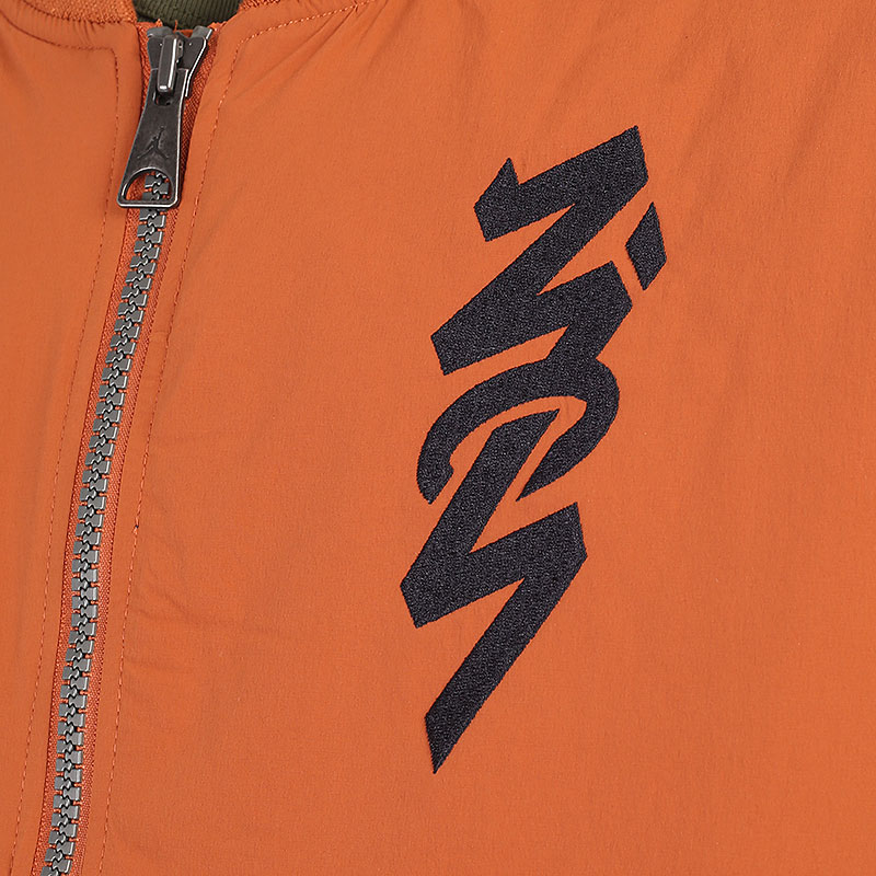 мужская оранжевая куртка Jordan Zion Flight Jacket DJ5867-246 - цена, описание, фото 2